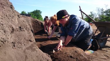 Ribe gravplads udgravning vikingetid
