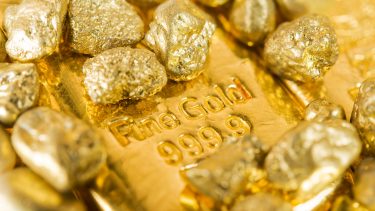 Guld AU kostbart guldbarre