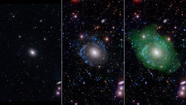 galakse UGC 1382 rummet astronomi