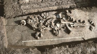 Østjyske krigere slaver skelet illerup ådal skalk moesgaard museum