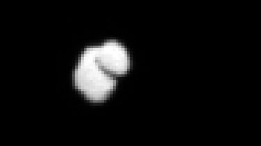 kometen 67P/Churyumov-Gerasimenko taget af Rosetta-rumsonden