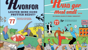 Hvad gør mest ondt en fødsel eller et spark i skridtet? Hvorfor lugter mine egne prutter bedst? bog bøger