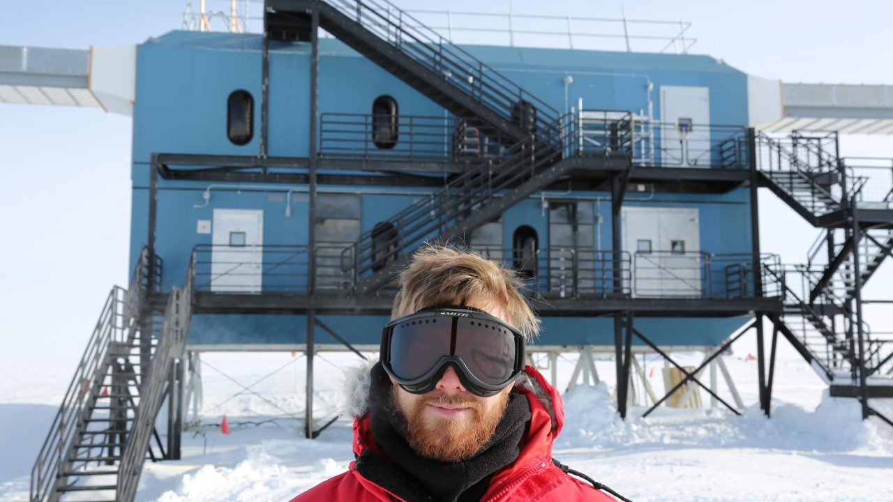 Morten Medici ved IceCube-observatoriet