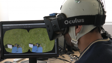 Virtual reality give lamme følelsen tilbage
