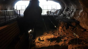 Wonderwerk hulen Sydafrika Nord-Kapprovinsen udgravning arkæologi palæontologi proteiner