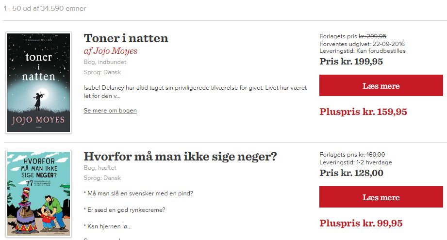 'Hvorfor må man ikke siger neger?' fra Videnskab.dk er udgivet på Politikens Forlag. Efter et døgn i handlen ligger den nr. 2 på listen over mest solgte skønlitteratur.