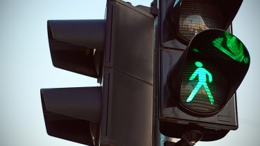 trafiklys rød mand grøn mand historie