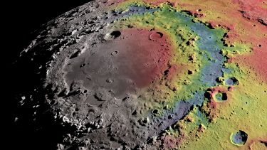Mare Orientale krater