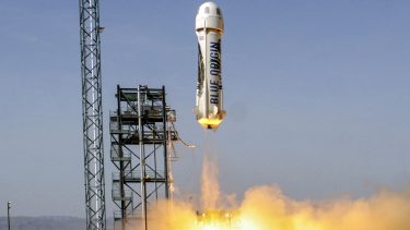 Blue Origin New Shepard rumturisme rummet tur