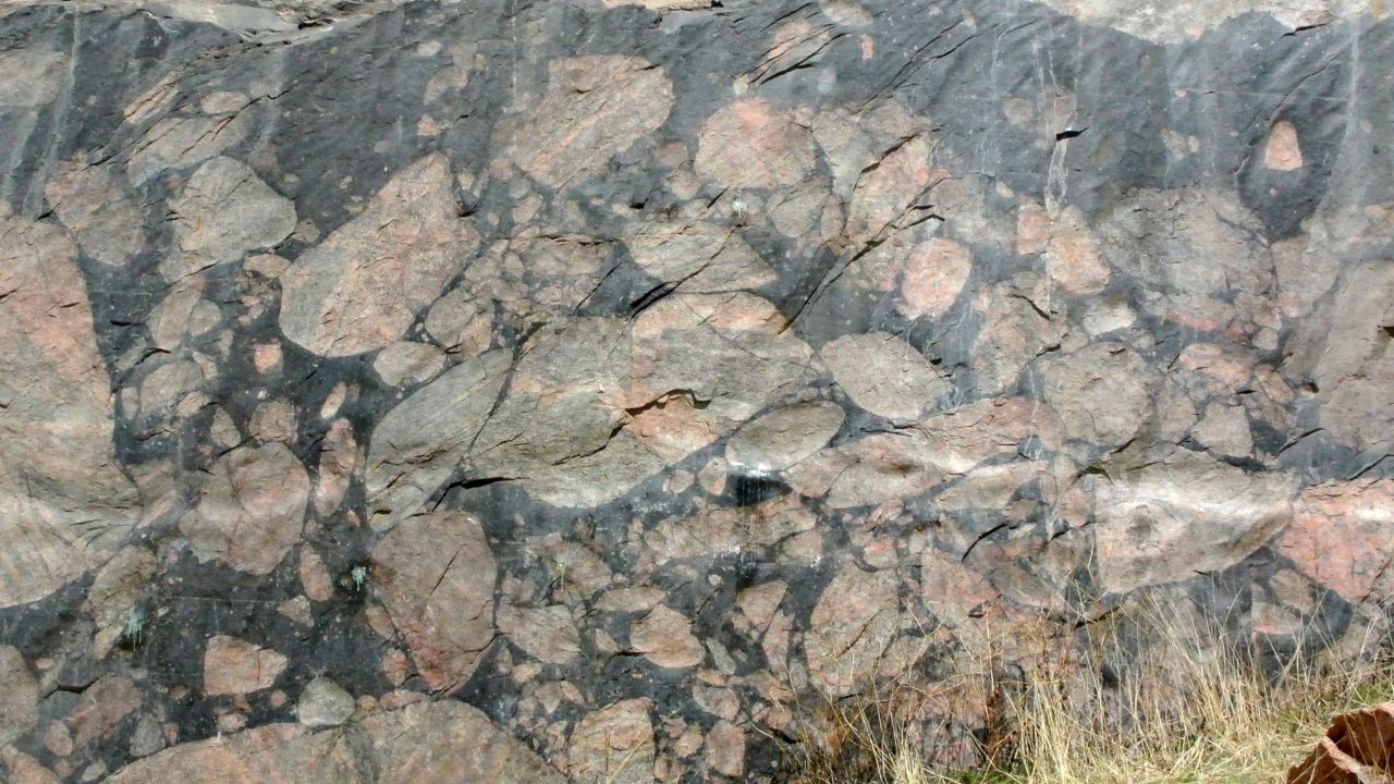 Vredefort, pseudotachylites, klipper, Afrika, dannelse