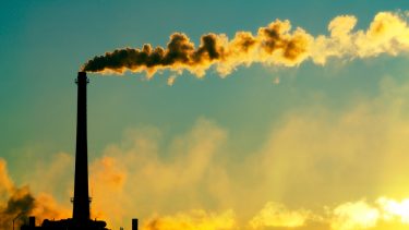Kulstof udledning co2 skorsten klima global opvarmning drivhusgasser