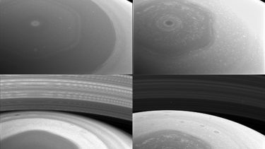 Cassini Saturn hexagon
