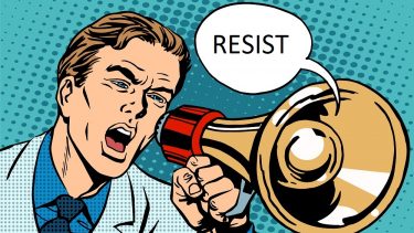 demonstration trump forsere