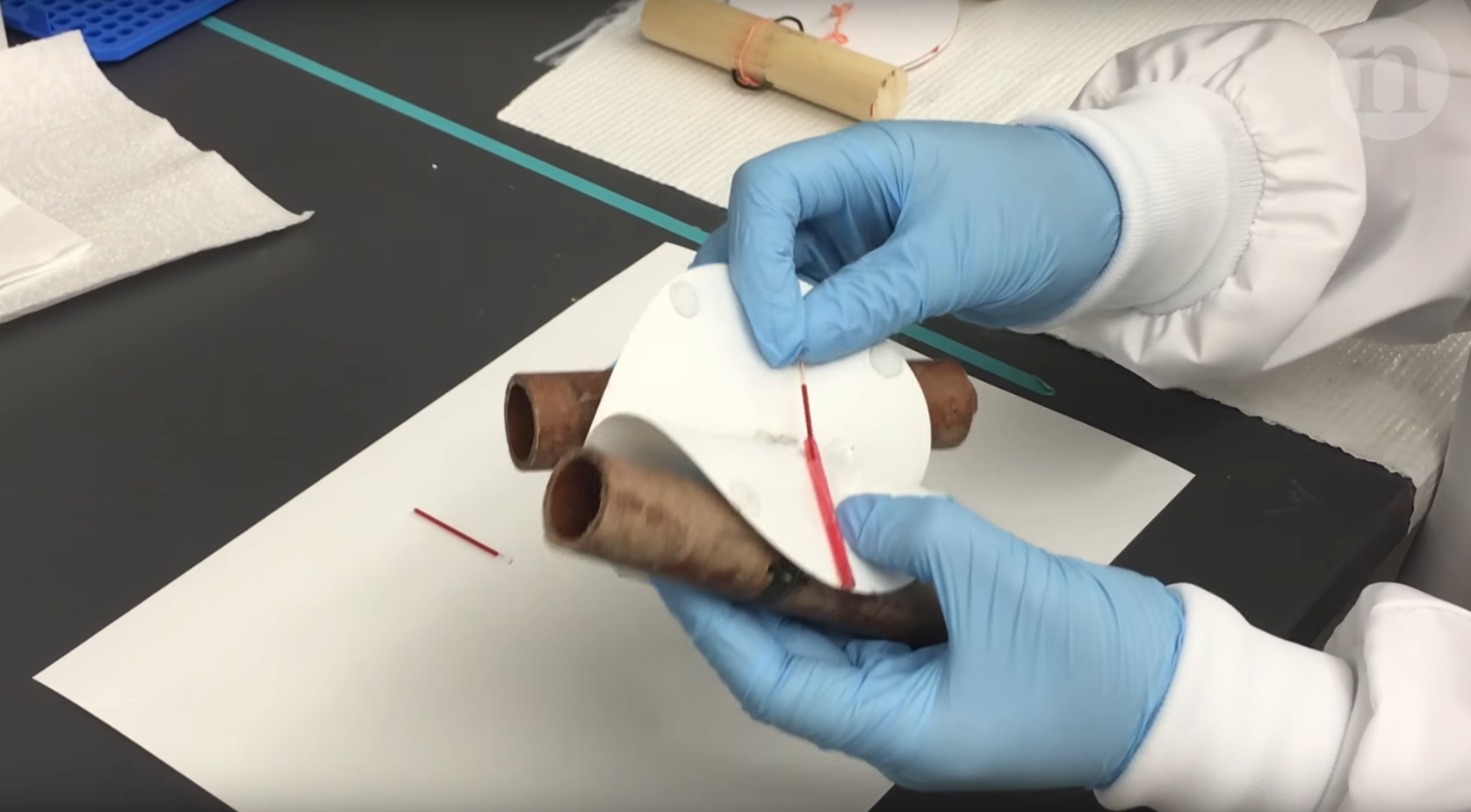 papircentrifuge malaria billig u-lande blodprøver tests