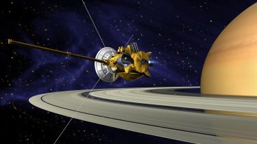 Cassini rumsonde finale 20 år Saturn