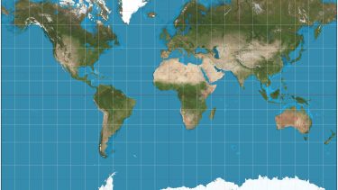 mercator kort verdenskort rigtigt forkert