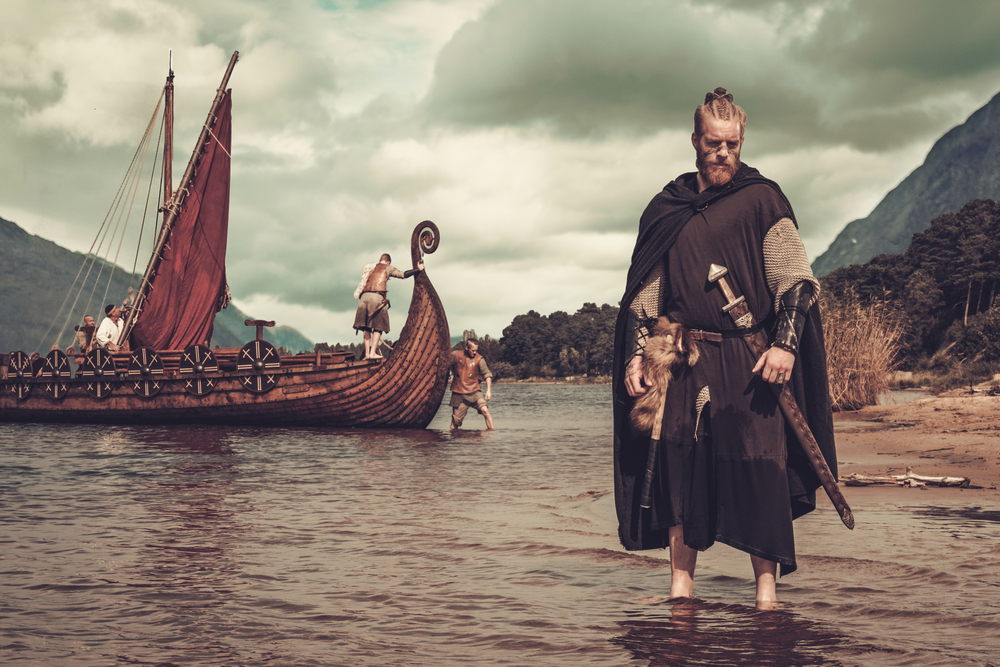 vikinger styre land kommunikation vikingetiden