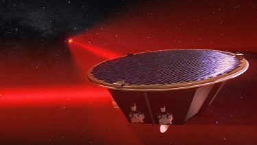 LISA tyngdebølger detektor ESA laser
