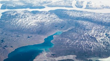 Mudder sediment udledning Grønland indlandsisen