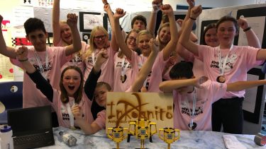 first lego league bølgeenergi børneforskere turbine vedvarende energi