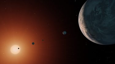 Exoplaneter solsystemet rummet trappist 1