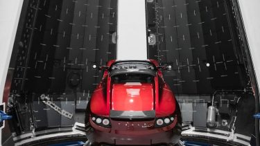 Falcon Heavy Tesla