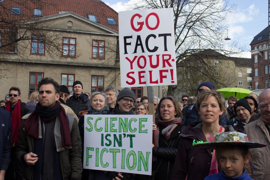 march for science videnskab tillid forskere