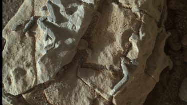 Mars curiosity sten mystisk form