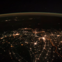 timelapse foto esa rummet byer lys jorden