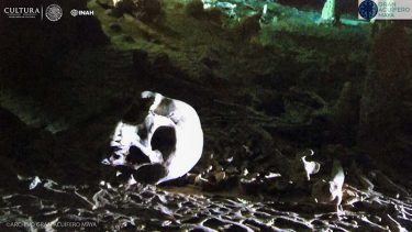 Maya fund kultur arkæologi grotte Mexico