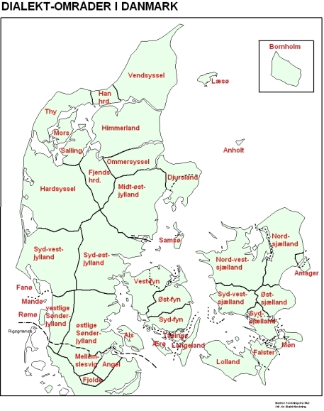 sprogører gammel dansk dialekt gorm den gamle h.c. andersen christian 4.