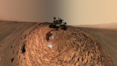 curiosity mars rummet rumfart selfie vand prøver opsamle