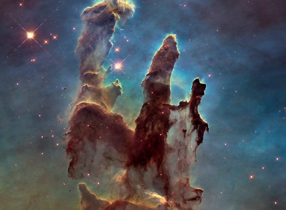 Hubble NASA ESA stjerner skabelsens søjler