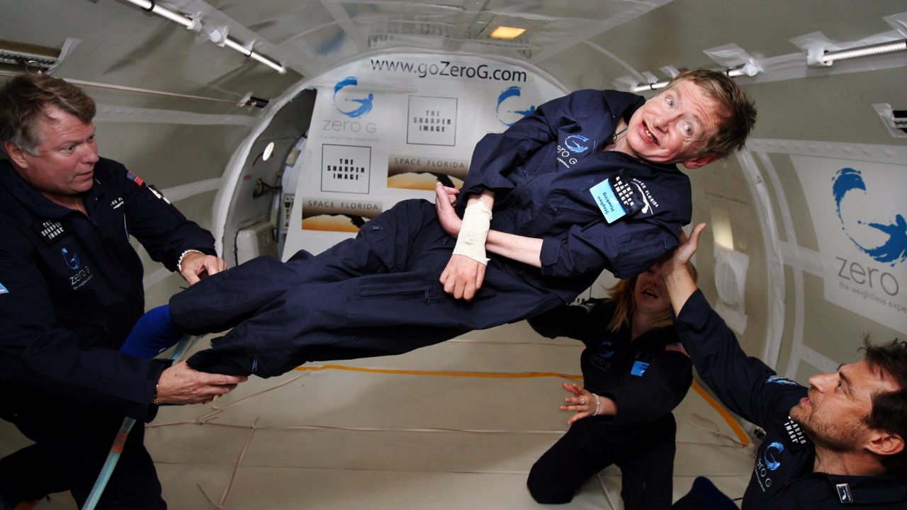 Stephen Hawking kosmologi teori fraktal multivers univers Big Bang kvantemekanisme adfærd fluktuerende inflation antropisk princip homogen jævn stjerner kosmos tredimensional todimensional