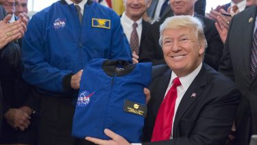 trump space force rummet rumfart usa præsident