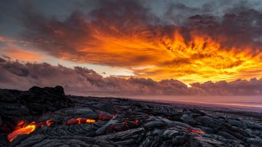 vulkanudbrud hawaii regner med smykkesten