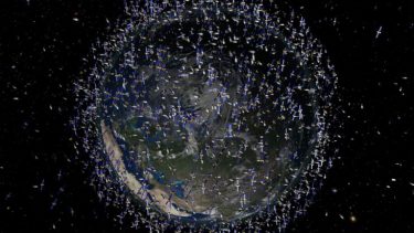 debris space junk rumskrald orbit kredsløb