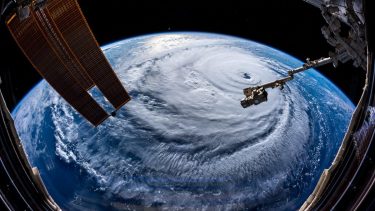rummet nasa billeder orkan florence usa