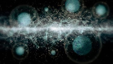 Stephen Hawking kosmologi teori Thomas Hertog multivers univers Big Bang kvantemekanisme adfærd fluktuerende inflation antropisk princip homogen jævn stjerner kosmos tredimensional todimensional