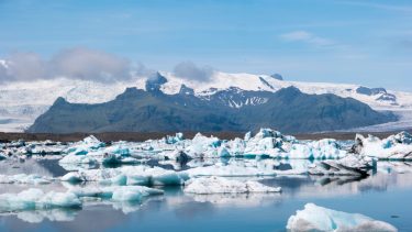 Arktis is iskappe Indlandsisen afsmeltning klimaforandringer