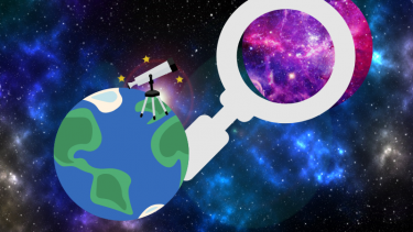 Universet set fra jorden