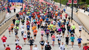 chicago maraton løbere grupper bevægelse