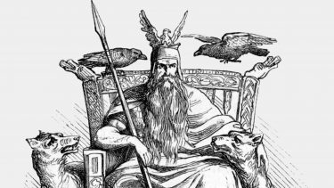 odin ravne ulve mytologi