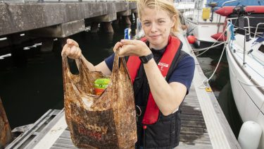 bio plastik bio nedbrydelig komposterbar plastik mikroplast nanoplast plastikøer plastik i havene richard thompson