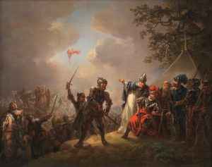 dannebrog falde fra himlen maleri lyndanise estland