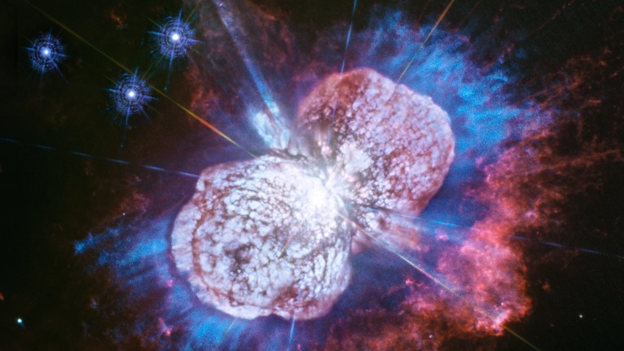 Eta Carinae stjerneeksplosion