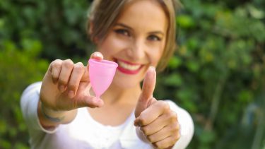 menstruationskop bind tamponer