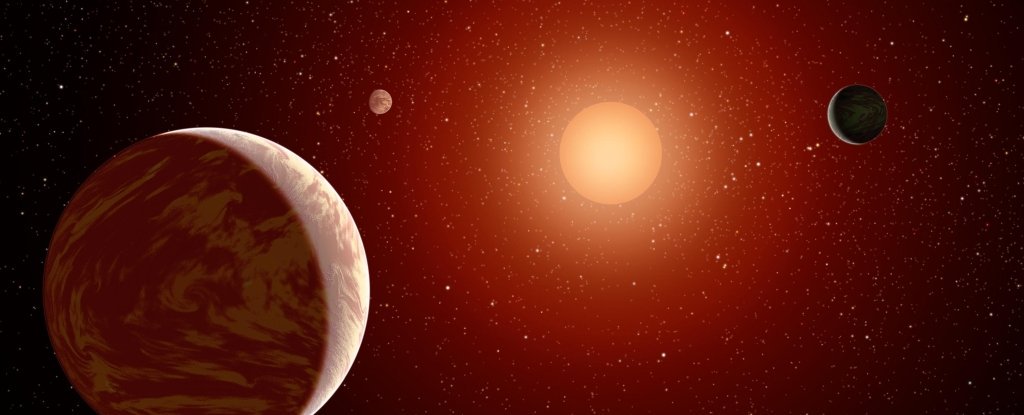 exoplanet rød dværg sub-neptun