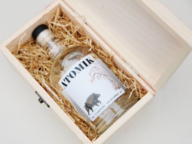 Den nye vodka er fri fra radioaktivitet. (Foto:University of Portsmouth)