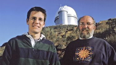 Astronomerne Didier Queloz  Michel Mayor ESO exoplanet